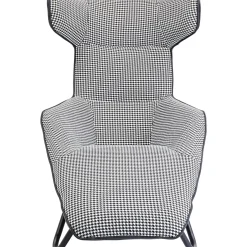 KARE Design Fauteuils Relax|Fauteuil Relax Granada Noir-Blanc