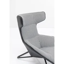 KARE Design Fauteuils Relax|Fauteuil Relax Granada Noir-Blanc