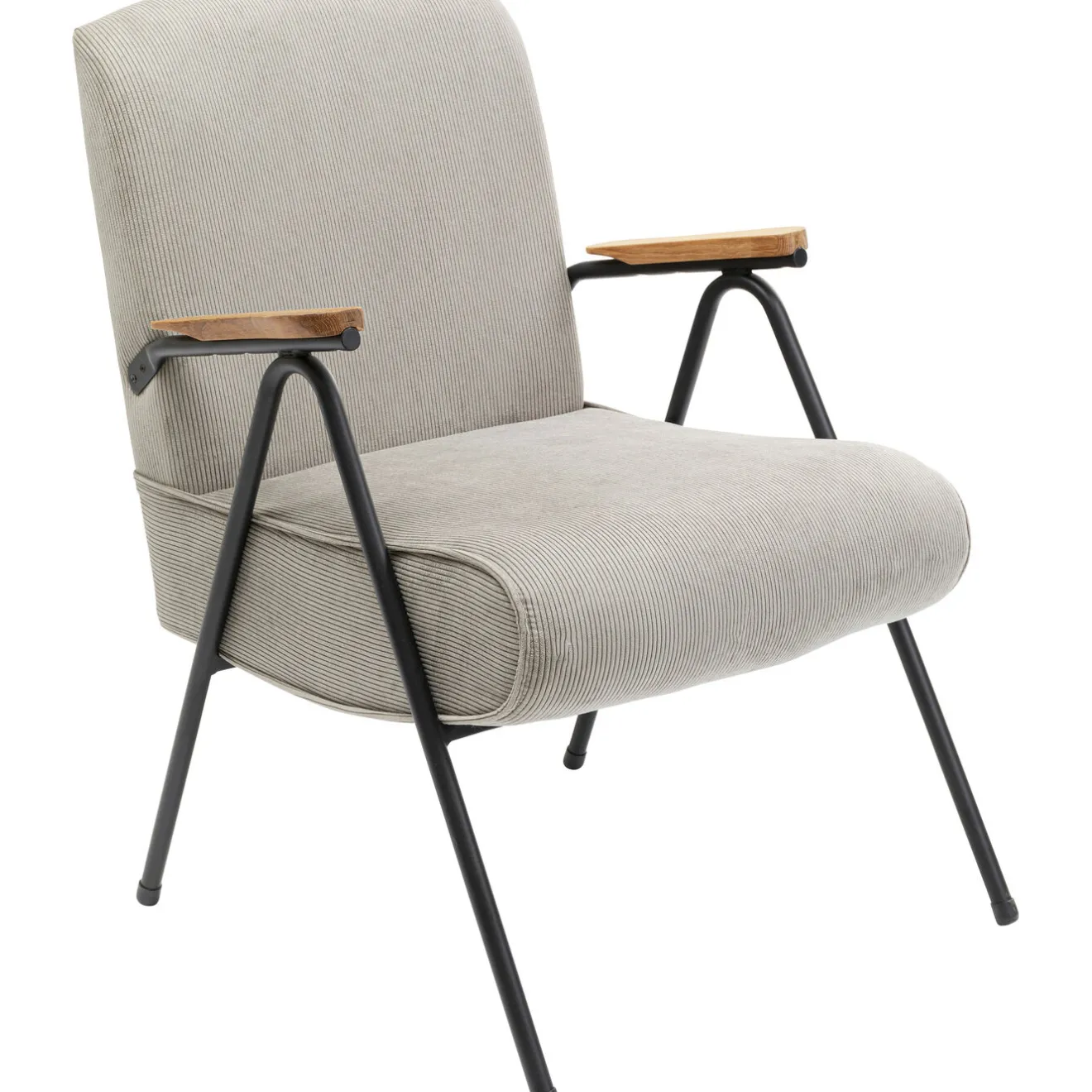 KARE Design Fauteuils Club|Fauteuil Ryan Gris