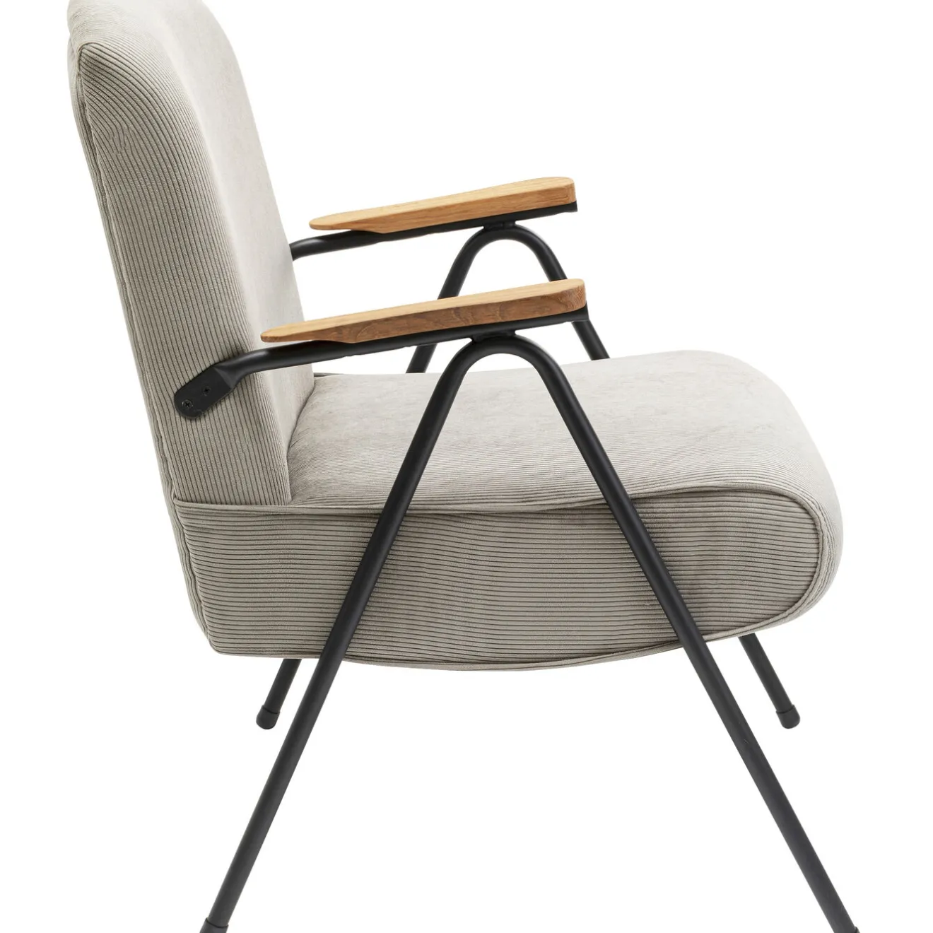 KARE Design Fauteuils Club|Fauteuil Ryan Gris