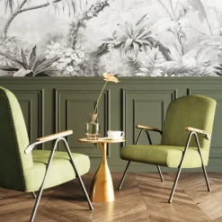 KARE Design Fauteuils Club|Fauteuil Ryan Vert