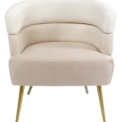 KARE Design Fauteuils Cocktail|Fauteuil Sandwich Creme
