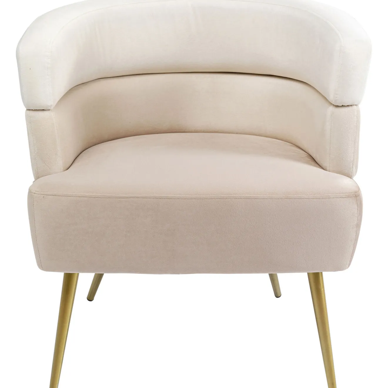 KARE Design Fauteuils Cocktail|Fauteuil Sandwich Creme