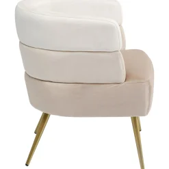 KARE Design Fauteuils Cocktail|Fauteuil Sandwich Creme