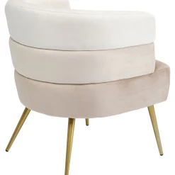 KARE Design Fauteuils Cocktail|Fauteuil Sandwich Creme