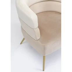 KARE Design Fauteuils Cocktail|Fauteuil Sandwich Creme