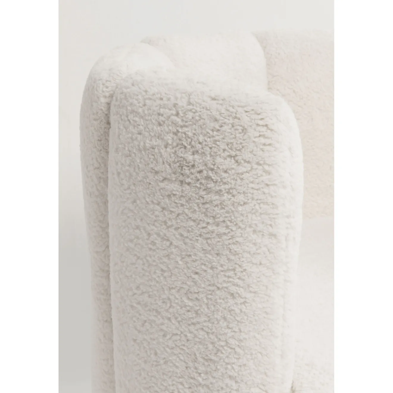 KARE Design Fauteuils Cocktail|Fauteuil Silhouette Fur Blanc