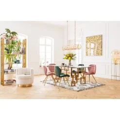 KARE Design Fauteuils Cocktail|Fauteuil Silhouette Fur Blanc