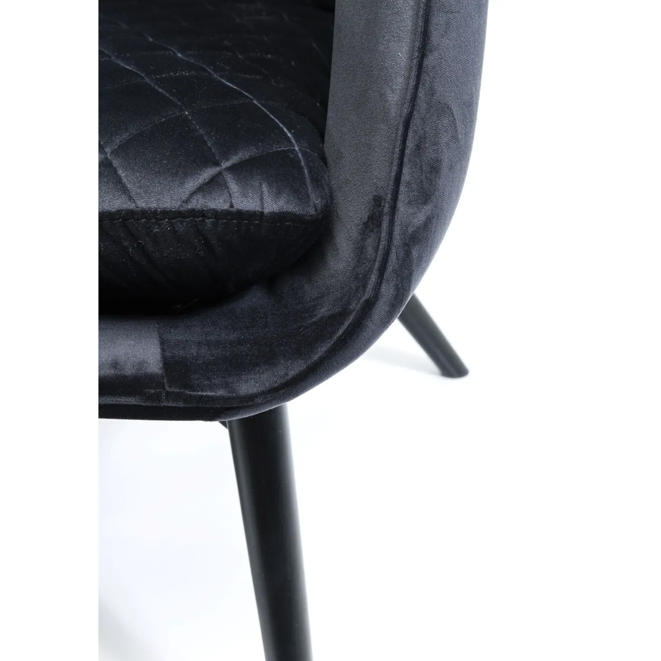 KARE Design Fauteuils À Oreilles|Fauteuil Tudor Velvet Noir