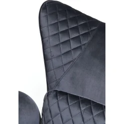 KARE Design Fauteuils À Oreilles|Fauteuil Tudor Velvet Noir