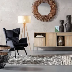 KARE Design Fauteuils À Oreilles|Fauteuil Tudor Velvet Noir