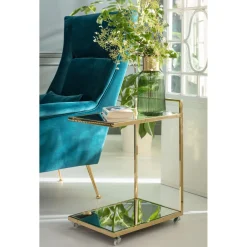 KARE Design Fauteuils À Oreilles|Fauteuil Vegas Forever Petrole