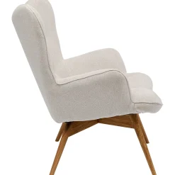 KARE Design Fauteuils À Oreilles|Fauteuil Vicky Creme