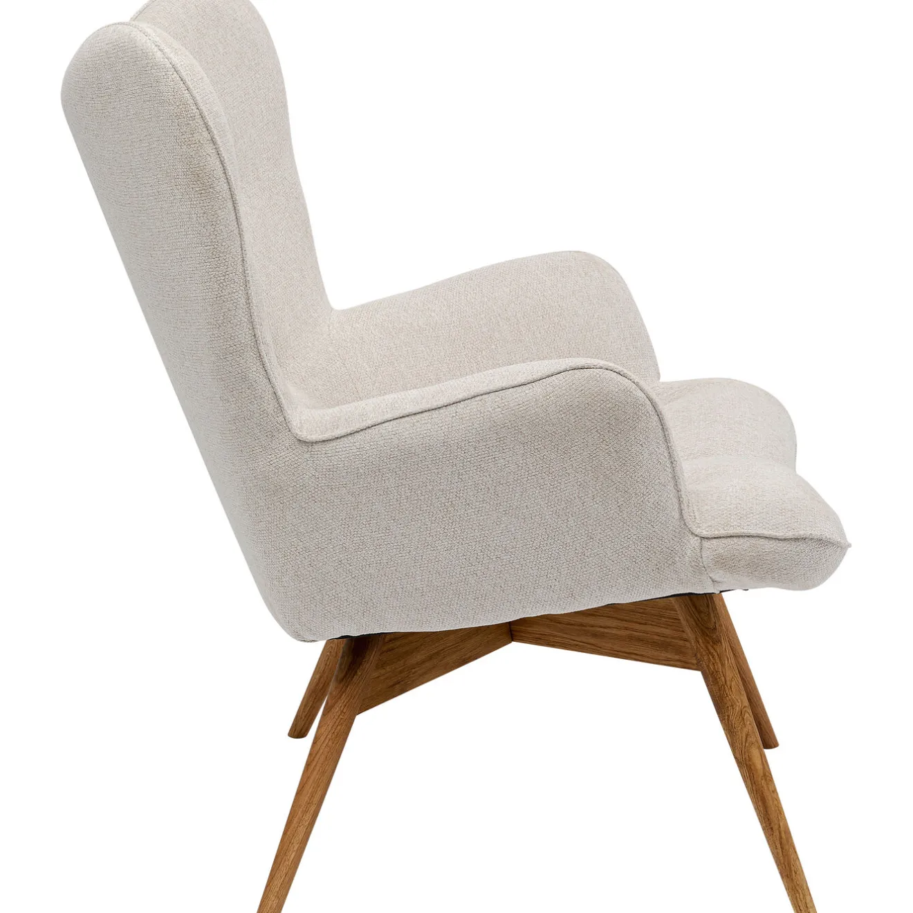 KARE Design Fauteuils À Oreilles|Fauteuil Vicky Creme