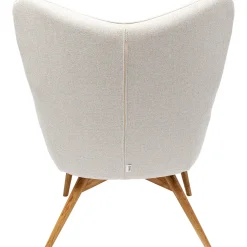 KARE Design Fauteuils À Oreilles|Fauteuil Vicky Creme