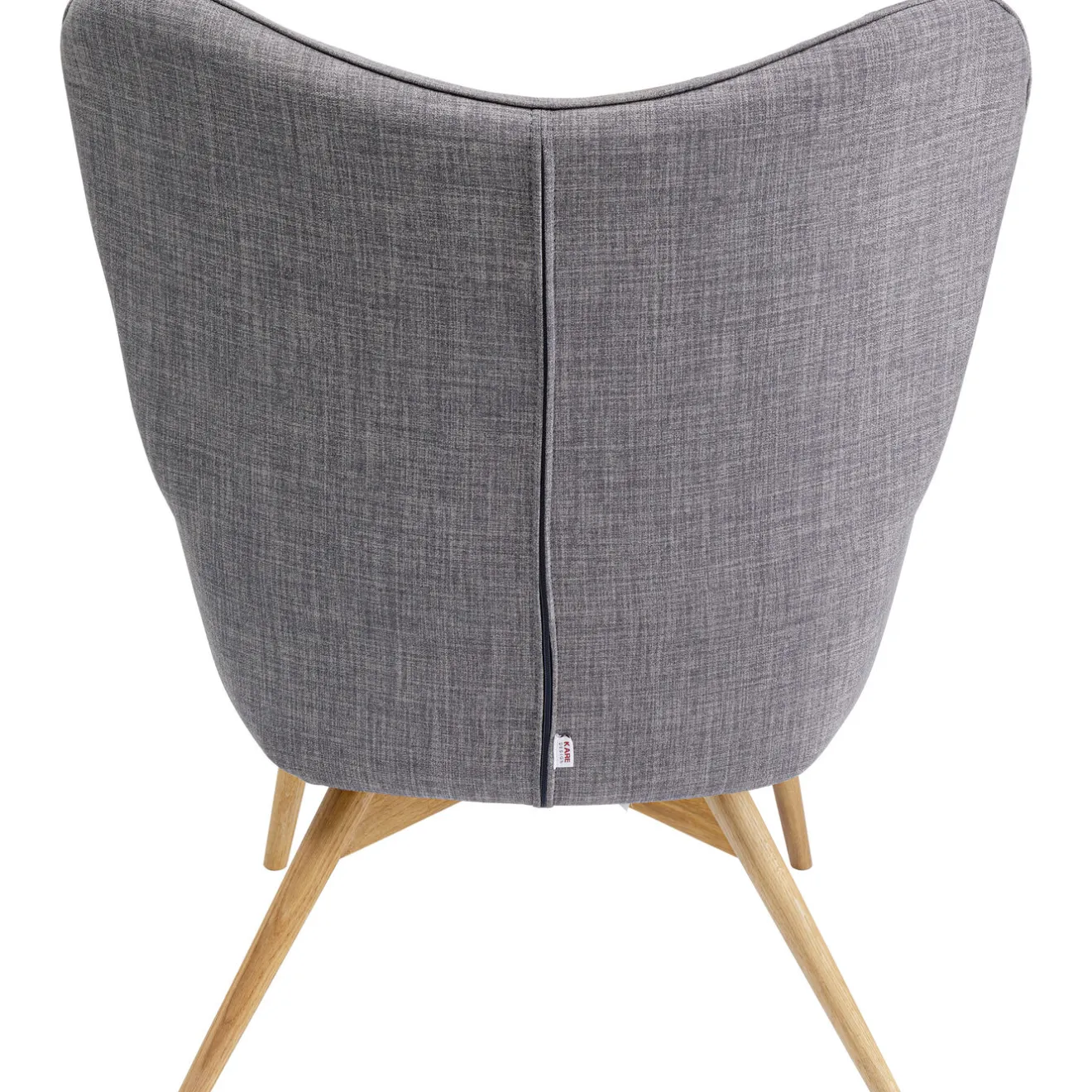 KARE Design Fauteuils À Oreilles|Fauteuil Vicky Gris