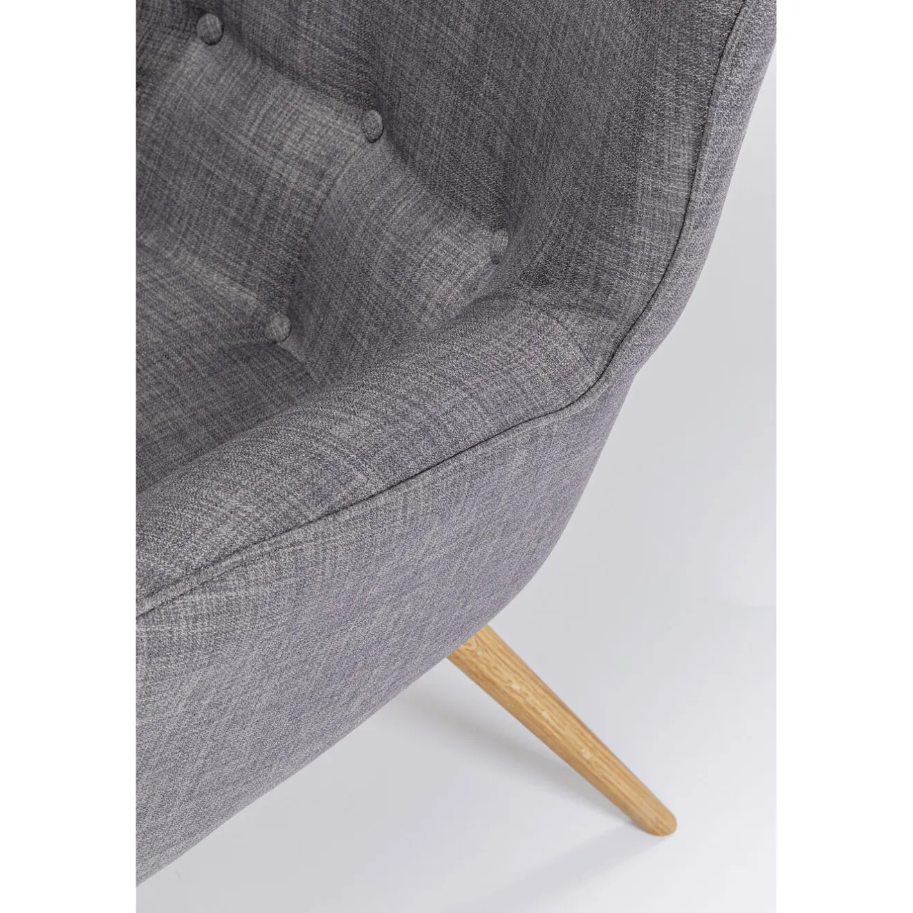 KARE Design Fauteuils À Oreilles|Fauteuil Vicky Gris