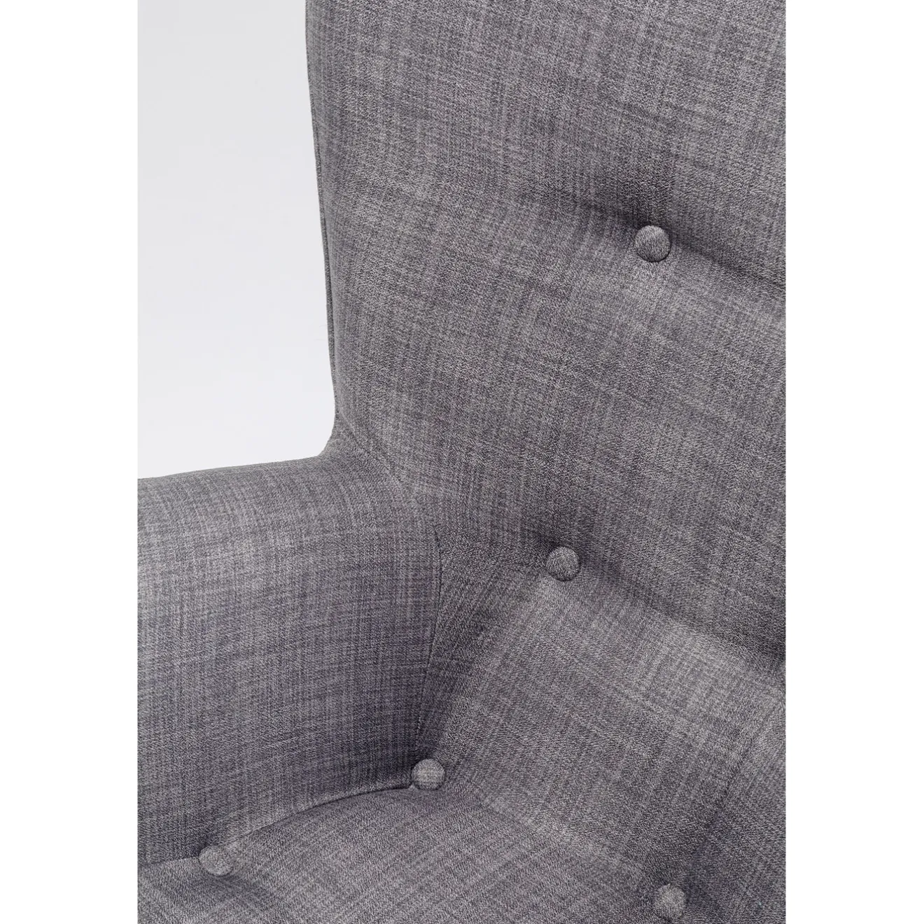 KARE Design Fauteuils À Oreilles|Fauteuil Vicky Gris