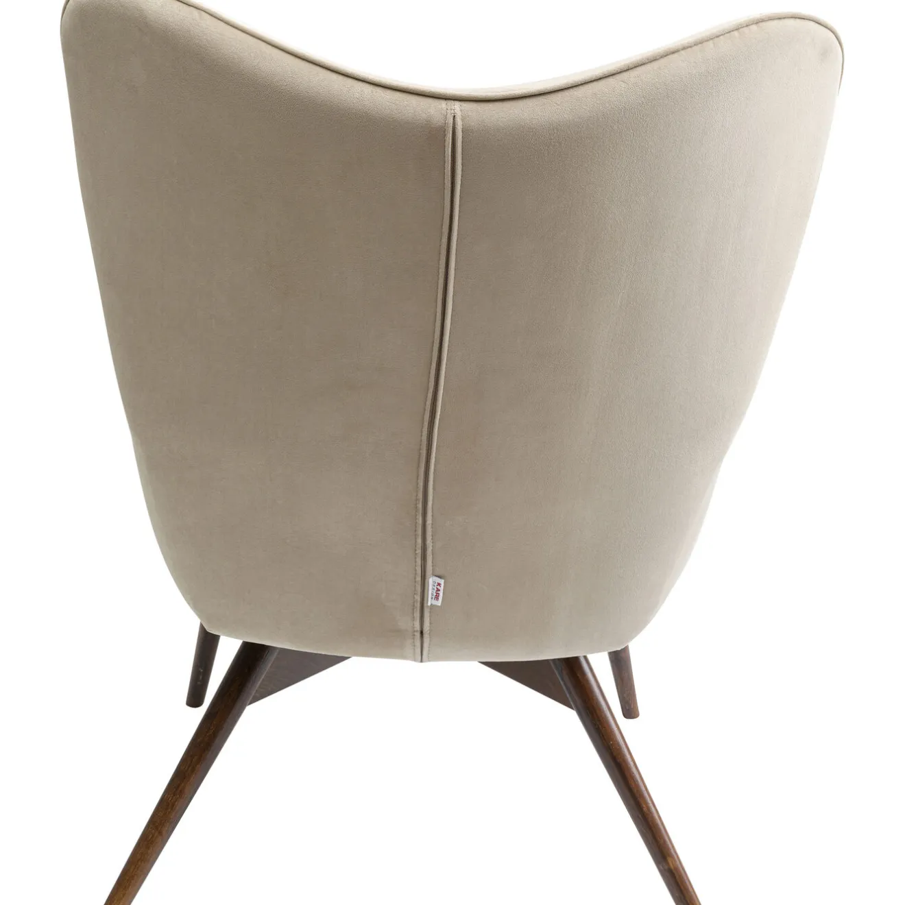 KARE Design Fauteuils À Oreilles|Fauteuil Vicky Novara Beige