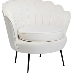 KARE Design Fauteuils Cocktail|Fauteuil Water Lily Noir Beige