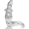 KARE Design Figurines Décoratives|Figurine Déco Alligator Argente 39Cm