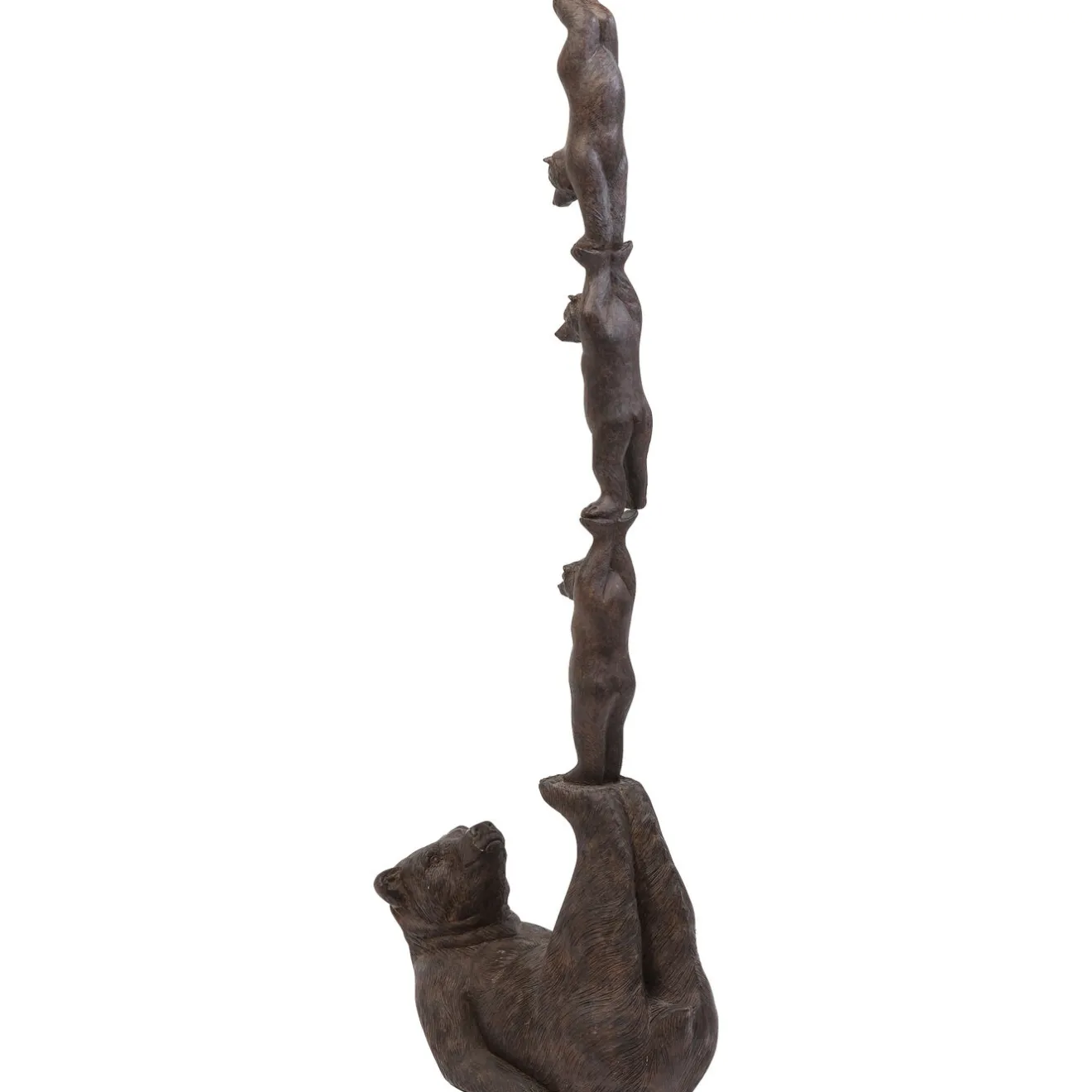 KARE Design Figurines Décoratives|Figurine Décorative Artistic Bears Balance 121Cm