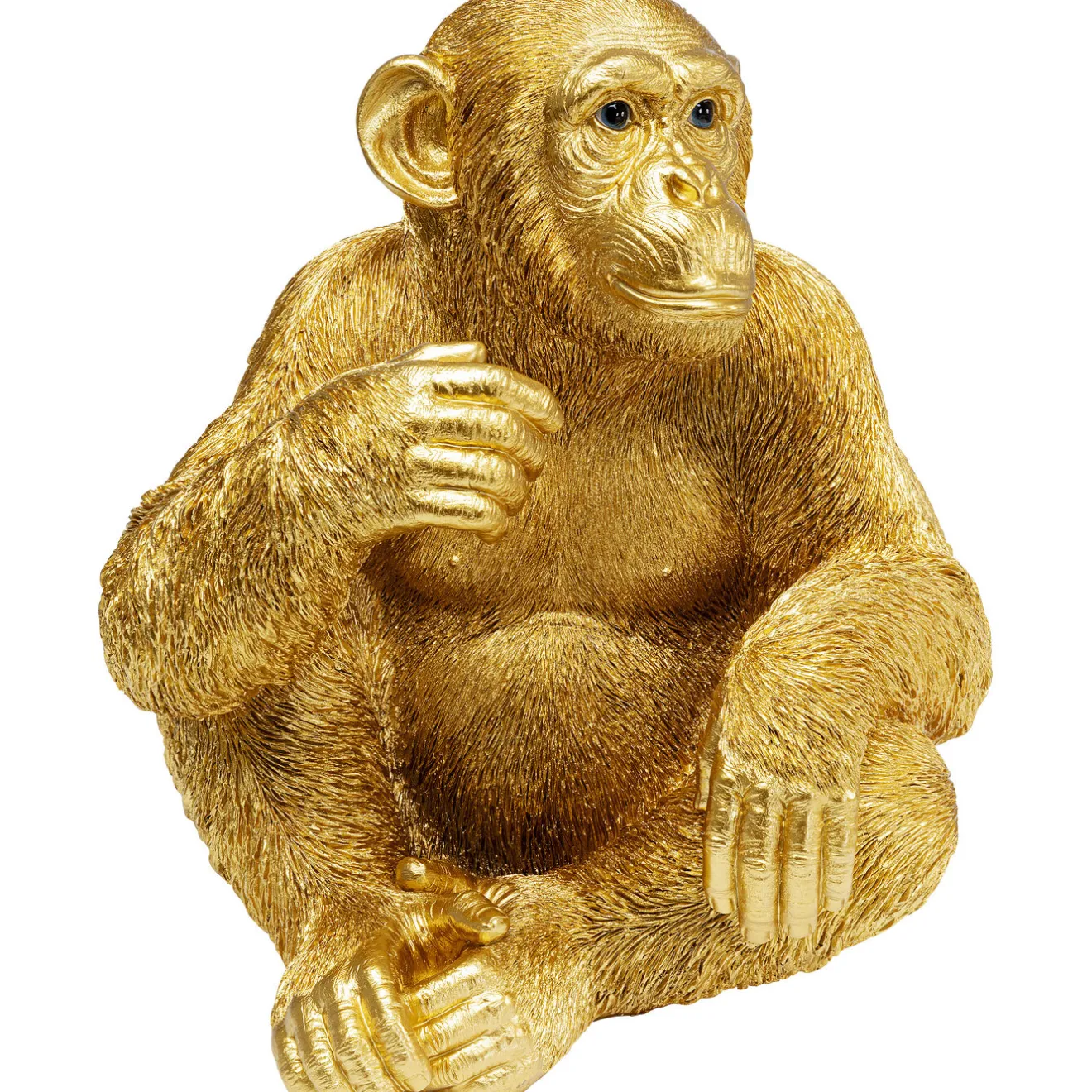 KARE Design Figurines Décoratives|Figurine Décorative Baby Ape Dore 53Cm