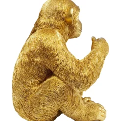 KARE Design Figurines Décoratives|Figurine Décorative Baby Ape Dore 53Cm