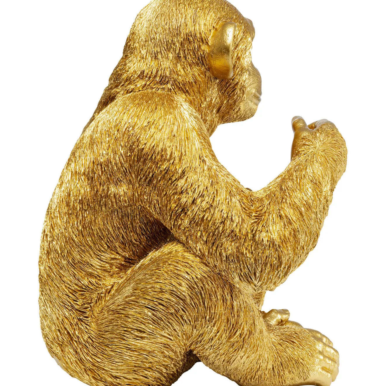 KARE Design Figurines Décoratives|Figurine Décorative Baby Ape Dore 53Cm