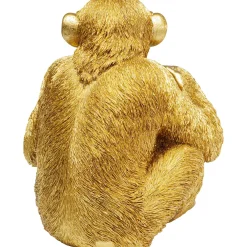 KARE Design Figurines Décoratives|Figurine Décorative Baby Ape Dore 53Cm