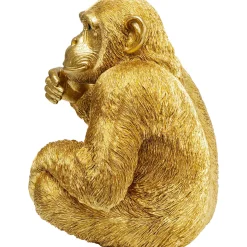 KARE Design Figurines Décoratives|Figurine Décorative Baby Ape Dore 53Cm