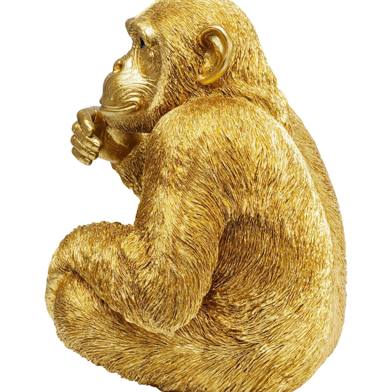 KARE Design Figurines Décoratives|Figurine Décorative Baby Ape Dore 53Cm
