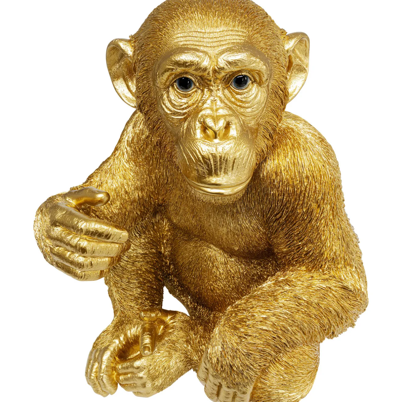 KARE Design Figurines Décoratives|Figurine Décorative Baby Ape Dore 53Cm