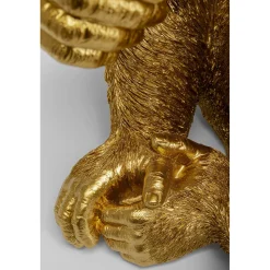 KARE Design Figurines Décoratives|Figurine Décorative Baby Ape Dore 53Cm