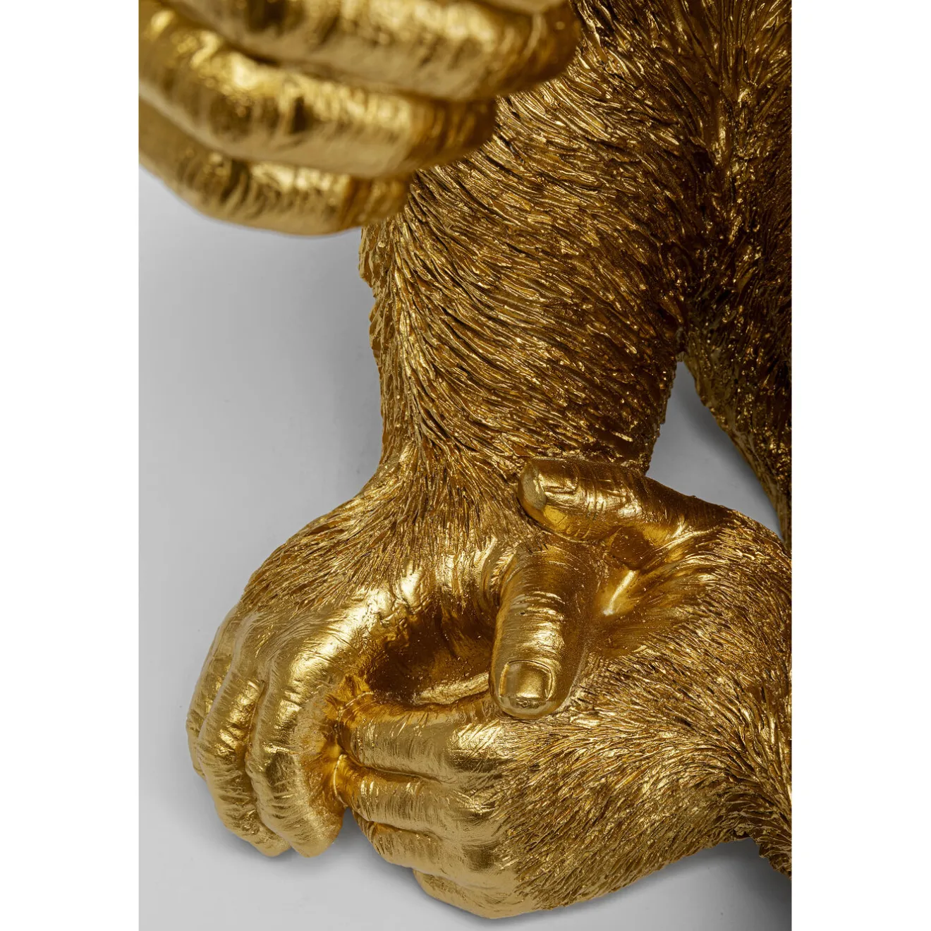 KARE Design Figurines Décoratives|Figurine Décorative Baby Ape Dore 53Cm