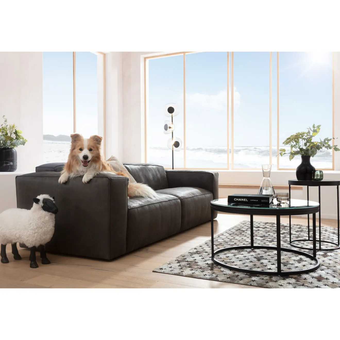 KARE Design Figurines Décoratives|Figurine Décorative Bathilde Noir 48Cm