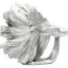 KARE Design Figurines Décoratives|Figurine Décorative Betta Fish Argente Petit