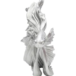 KARE Design Figurines Décoratives|Figurine Décorative Betta Fish Argente Petit