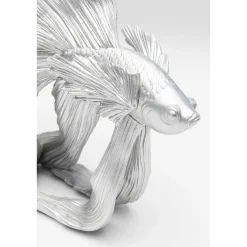 KARE Design Figurines Décoratives|Figurine Décorative Betta Fish Argente Petit