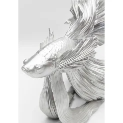 KARE Design Figurines Décoratives|Figurine Décorative Betta Fish Argente Petit
