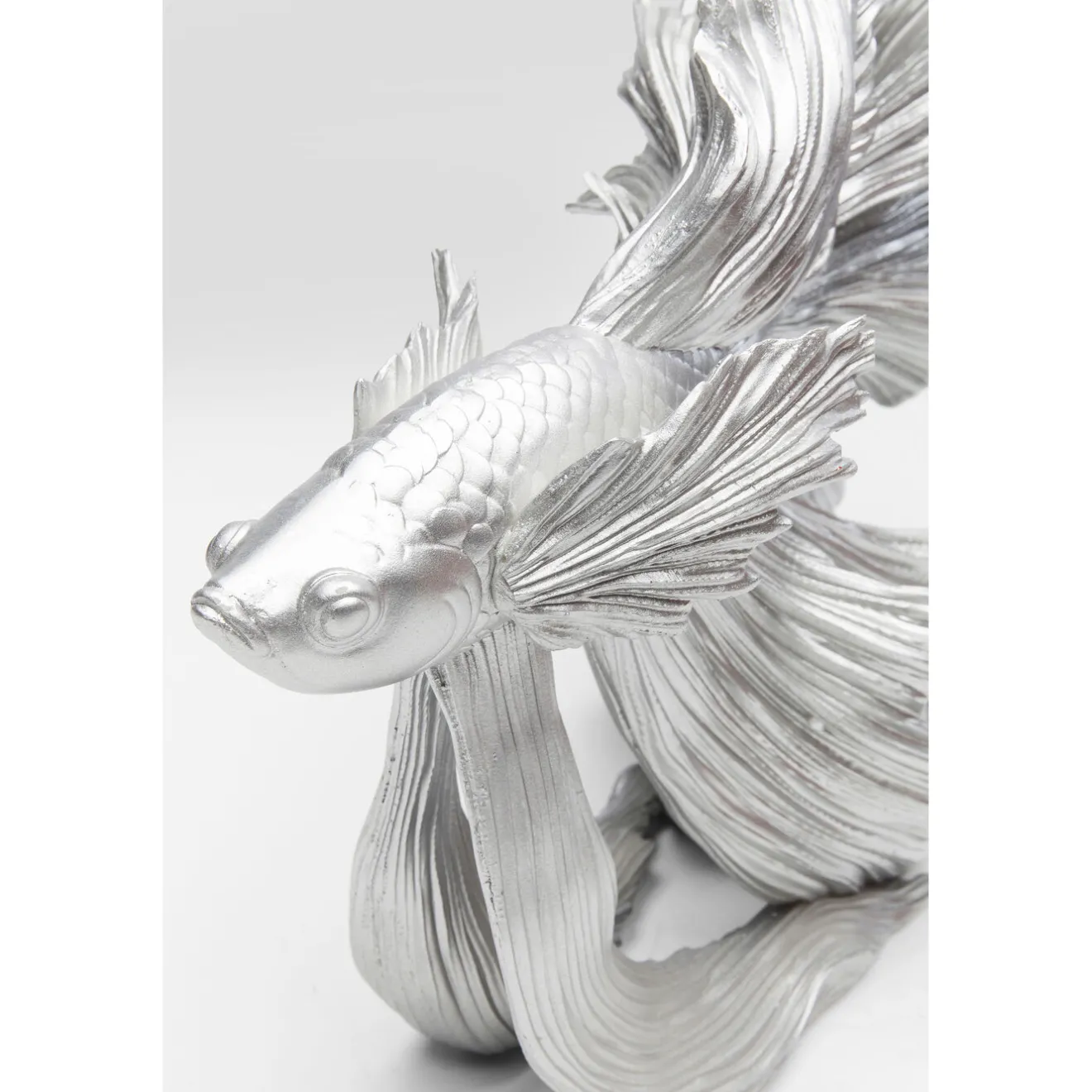 KARE Design Figurines Décoratives|Figurine Décorative Betta Fish Argente Petit