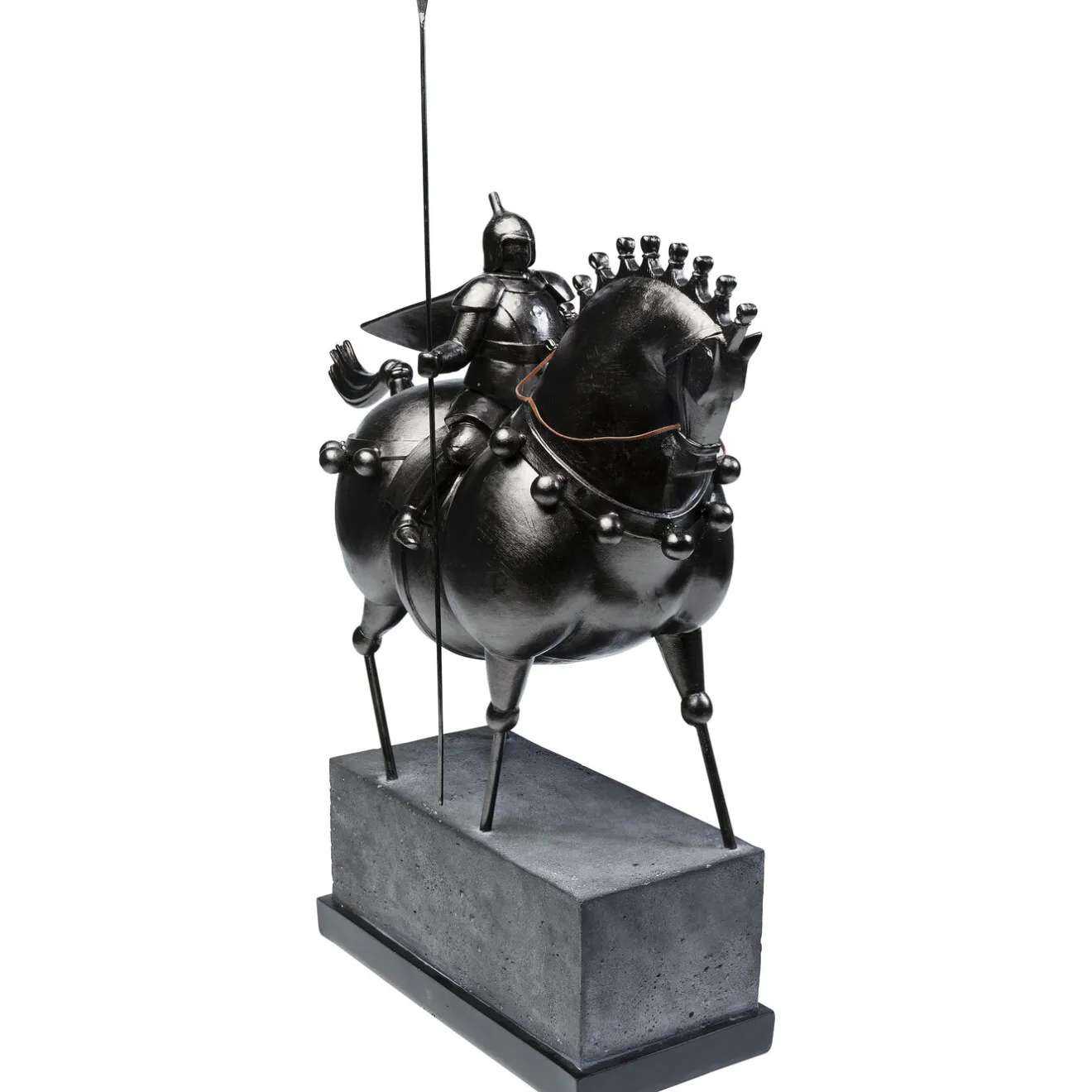 KARE Design Figurines Décoratives|Figurine Décorative Black Knight
