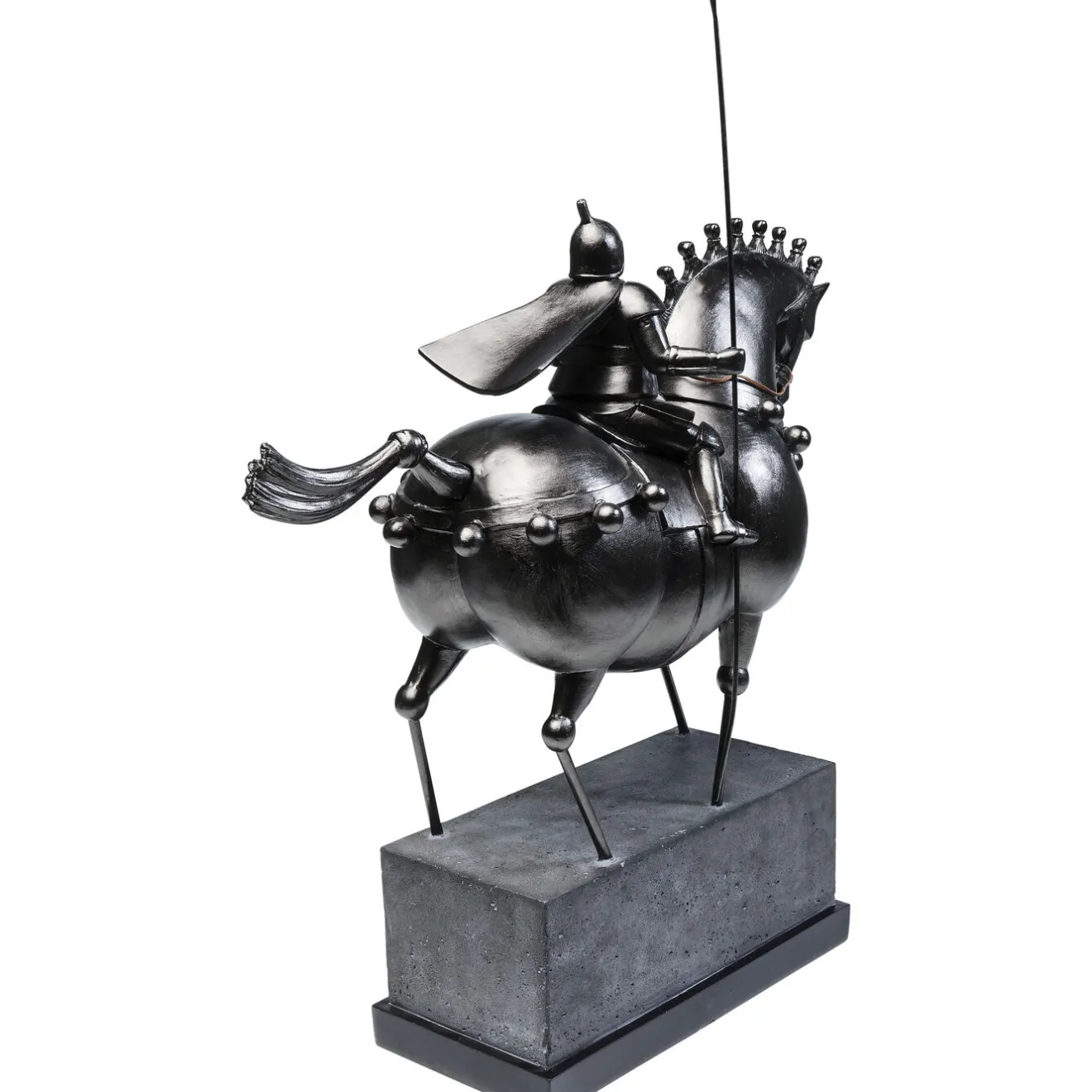 KARE Design Figurines Décoratives|Figurine Décorative Black Knight