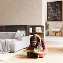 KARE Design Figurines Décoratives|Figurine Décorative Butler Orang Utan 41Cm