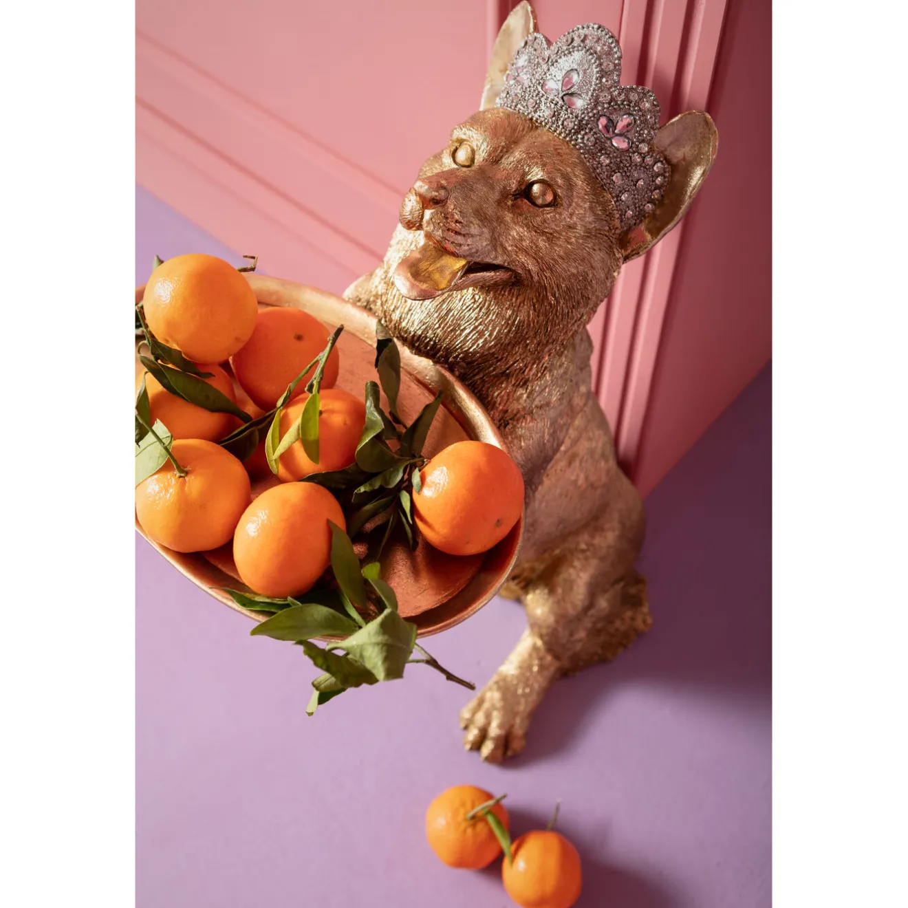 KARE Design Figurines Décoratives|Figurine Décorative Butler Royal Standing Corgi 50