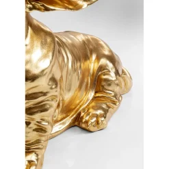 KARE Design Figurines Décoratives|Figurine Décorative Coiffed Dog Dore 52Cm