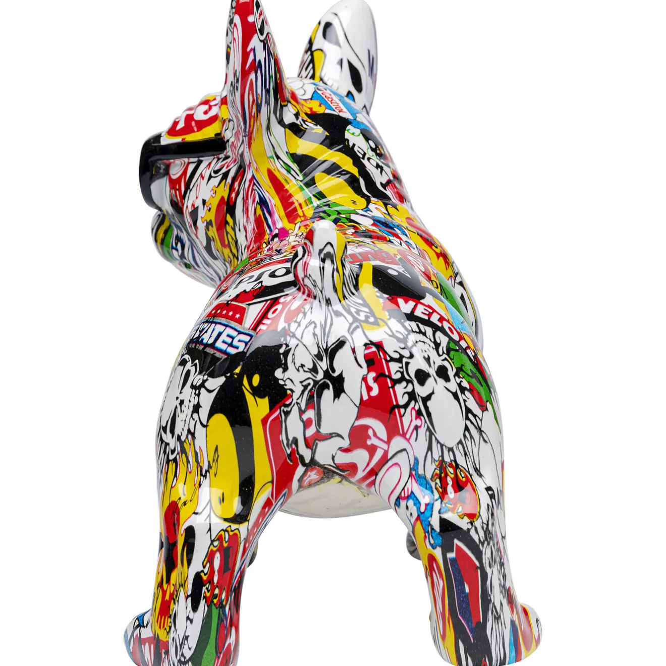 KARE Design Figurines Décoratives|Figurine Décorative Comic Dog Glasses 25Cm