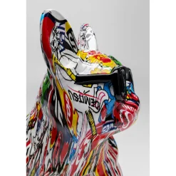 KARE Design Figurines Décoratives|Figurine Décorative Comic Dog Glasses 25Cm