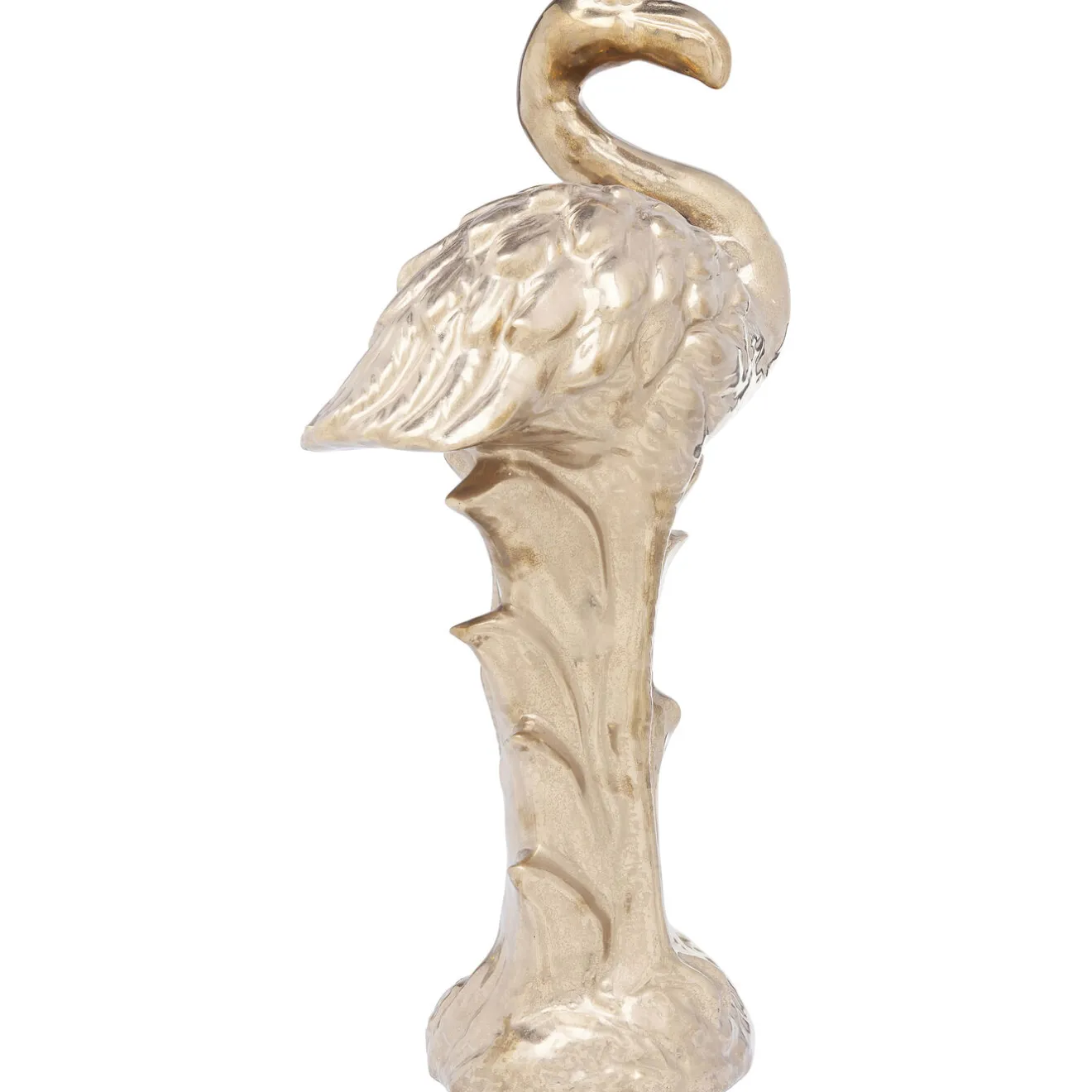 KARE Design Figurines Décoratives|Figurine Décorative Flamingo Front Dore