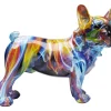 KARE Design Figurines Décoratives|Figurine Décorative Frenchie Colorful 24Cm
